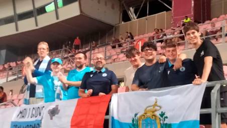 I tifosi di San Marino a Malta