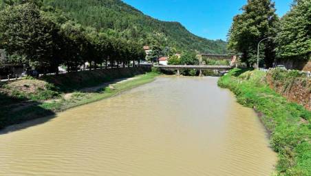 Fiume Lamone, conclusi i lavori di manutenzione straordinaria nei pressi di Marradi