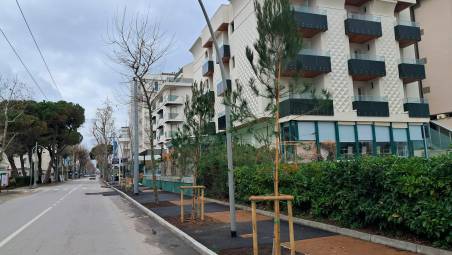 I lavori conclusi nel primo tratto