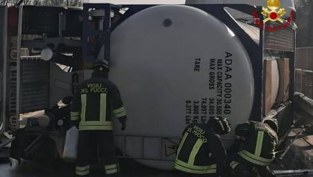 Illeso il conducente