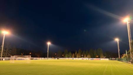 Coriano, lo sport è sempre più sostenibile: terminati i lavori alle torri faro dello stadio