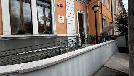 La sede Caritas in via Don Minzoni