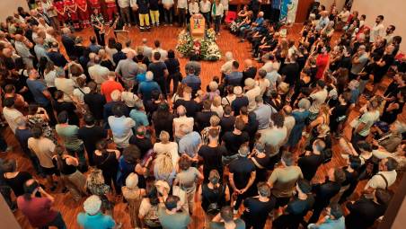 Santa Sofia, l’addio a Gabriele Nuzzolo VIDEO