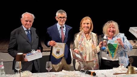 Da sinistra Deaglio, Ravaglia, Forneo e Bonanni