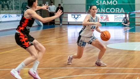Martina Guzzoni in azione: la E-Work vuole allungare la serie finale alla decisiva garatre foto MMPH