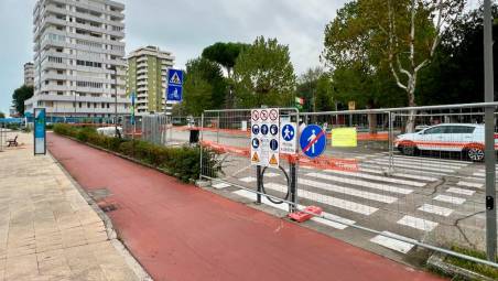 Misano, lungomare sud: partito il secondo stralcio dei lavori