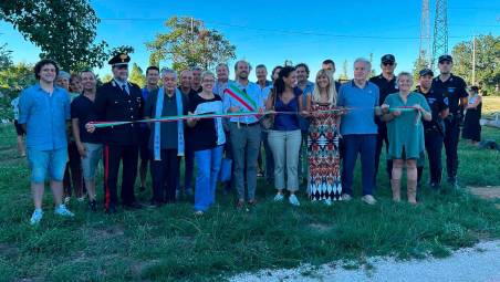 Savignano, parco di Valle Ferrovia: terminati i lavori del primo lotto