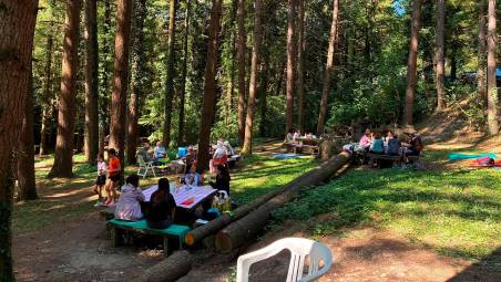 Aree pic nic delle colline prese d’assalto nella giornata di Ferragosto