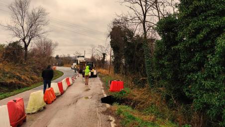 Sogliano. Iniziati i lavori per la Provinciale 9