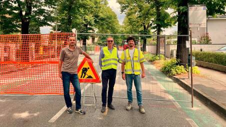 Forlì, al via i lavori in via Bertini per il potenziamento della rete fognaria
