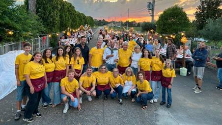 Savignano, un nuovo successo per la cena delle vie Selbelle