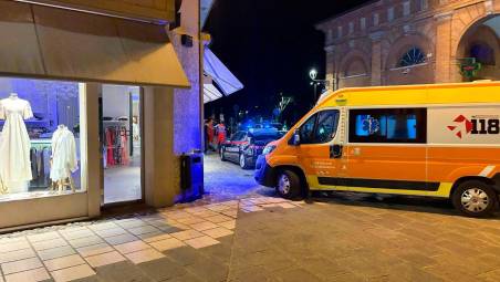 L’intervento sul posto del 118 e delle forze dell’ordine