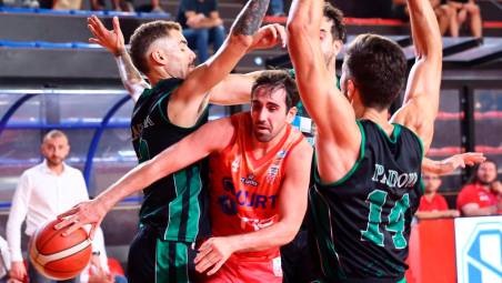 Il play biancorosso Gian Marco Drocker ha saltato le ultime due partite