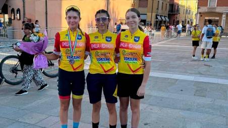 Ciclismo, Cecchini, Ginevra e Jolanda Sambi danno spettacolo a Formigine