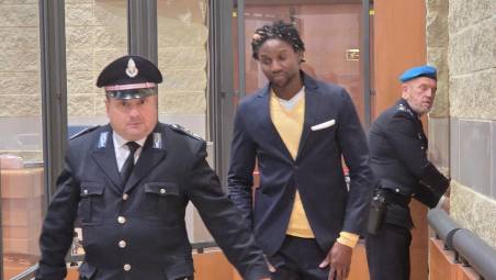 Louis Dassilva questa mattina in aula (Migliorini)