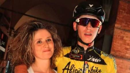 Michael Antonelli con la mamma Marina Mularoni