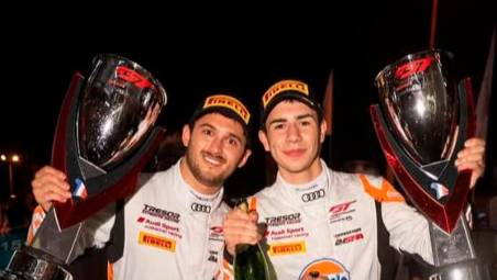 Ariel Levi e Andrea Frassineti festeggiano il 2° posto a Magny-Cours