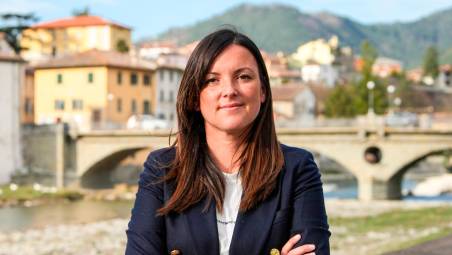 La sindaca di Santa Sofia Ilaria Marianini