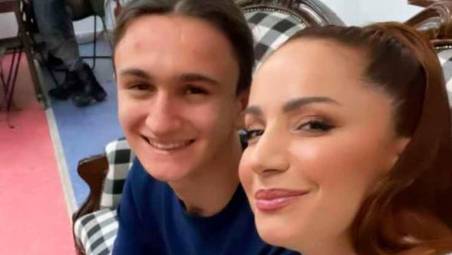 Evan Delogu e sua sorella Andrea