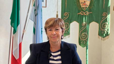 La sindaca Daniela Angelini