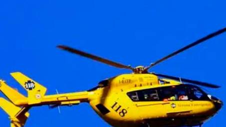 Il bimbo è stato portato in elimedica all’ospedale di Cesena