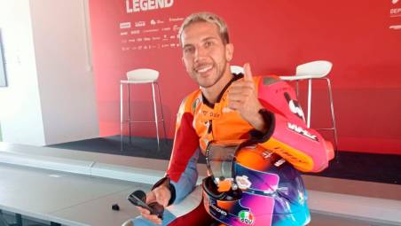 Andrea Migno soddisfatto dopo la gara