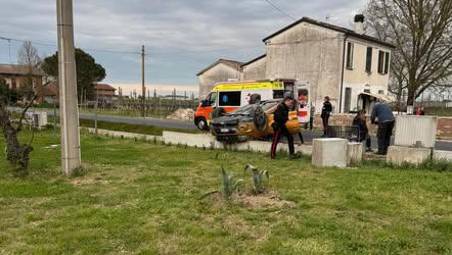Villanova di Bagnacavallo, ennesimo incidente stradale, i residenti dicono basta