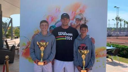 Tennis, gli Under 14 Longo e Pretolani vincono in Turchia