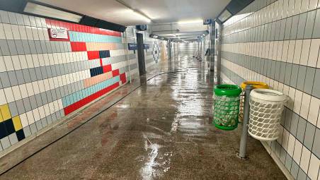 Lugo, scarsa igiene e rifiuti sparsi: ripulito il sottopasso ferroviario