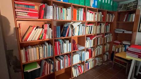 Una parte della collezione