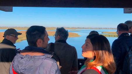 Ravenna, Valle Mandriole, ecco la nuova torretta di avvistamento