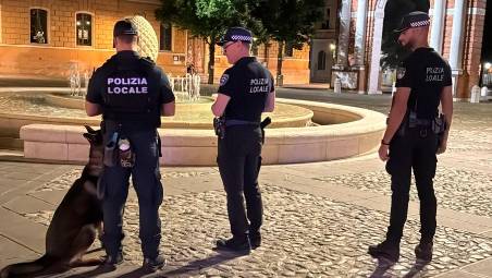 Santarcangelo, via ai controlli notturni della Polizia Locale