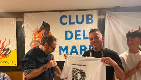 Mirko Casadei è stato nominato socio onorario del Club del Mare
