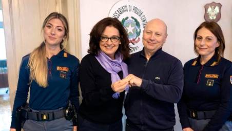 Il momento della consegna