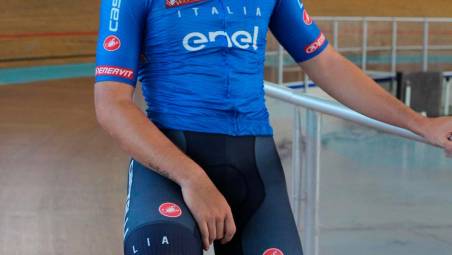 Matteo Ghirelli sarà impegnato nella specialità della Velocità a Squadre