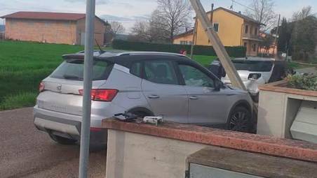L’incidente di ieri in via Violone di Gattolino