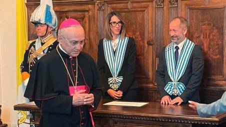San Marino: il nuovo Nunzio Apostolico presenta le credenziali ai Capitani Reggenti