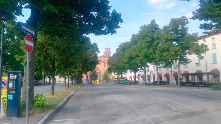 Imola, piazzale Bianconcini riapre oggi in anticipo