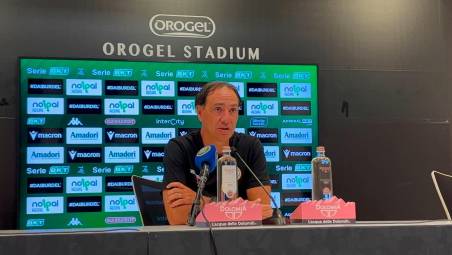 L’allenatore dell’Avellino, Alessandro Nesta