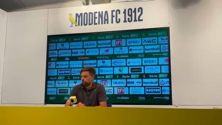 L’allenatore del Modena, Daniele Galloppa