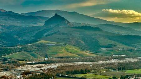 Uno scorcio della Valmarecchia