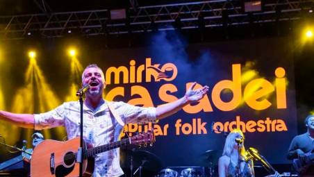 Le canzoni di Mirko Casadei all’intervallo di Consar Ravenna-Macerata