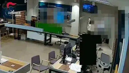 Rapina in banca alla Bper di Riccione, svolta nelle indagini: 5 fermati VIDEO