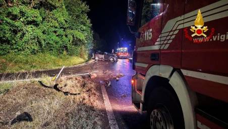 Castrocaro, due feriti in un incidente