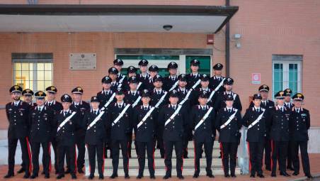 Rimini, arrivano 26 carabinieri usciti dal corso di formazione