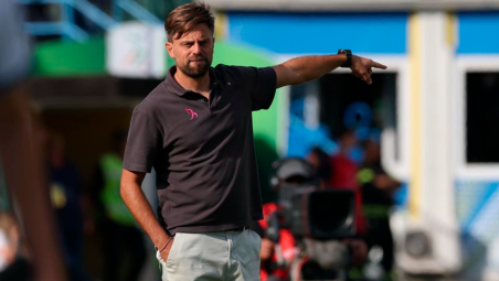 L’allenatore del Modena Daniele Galloppa (foto modenacalcio.com)