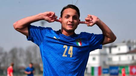 Luca D’Andrea ha vestito le maglie delle nazionali azzurre Under 18, Under 19 e Under 20 (foto www.figc.it)
