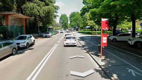 Bologna, via dell’Arcoveggio, dove ha perso la vita Viola Mazzotti