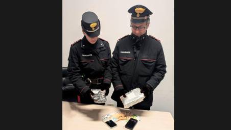 Forlì, scoperti con due chili e mezzo cocaina: due arresti