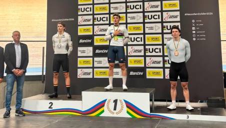 Ciclismo su pista, la Romagna sale sul tetto del mondo con Matteo Ghirelli